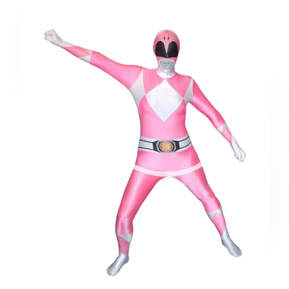 Officially licensed Pink Power Rangers Morphsuit XL